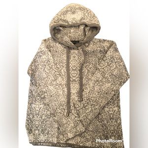 Rachel Zoe hooded sweater M